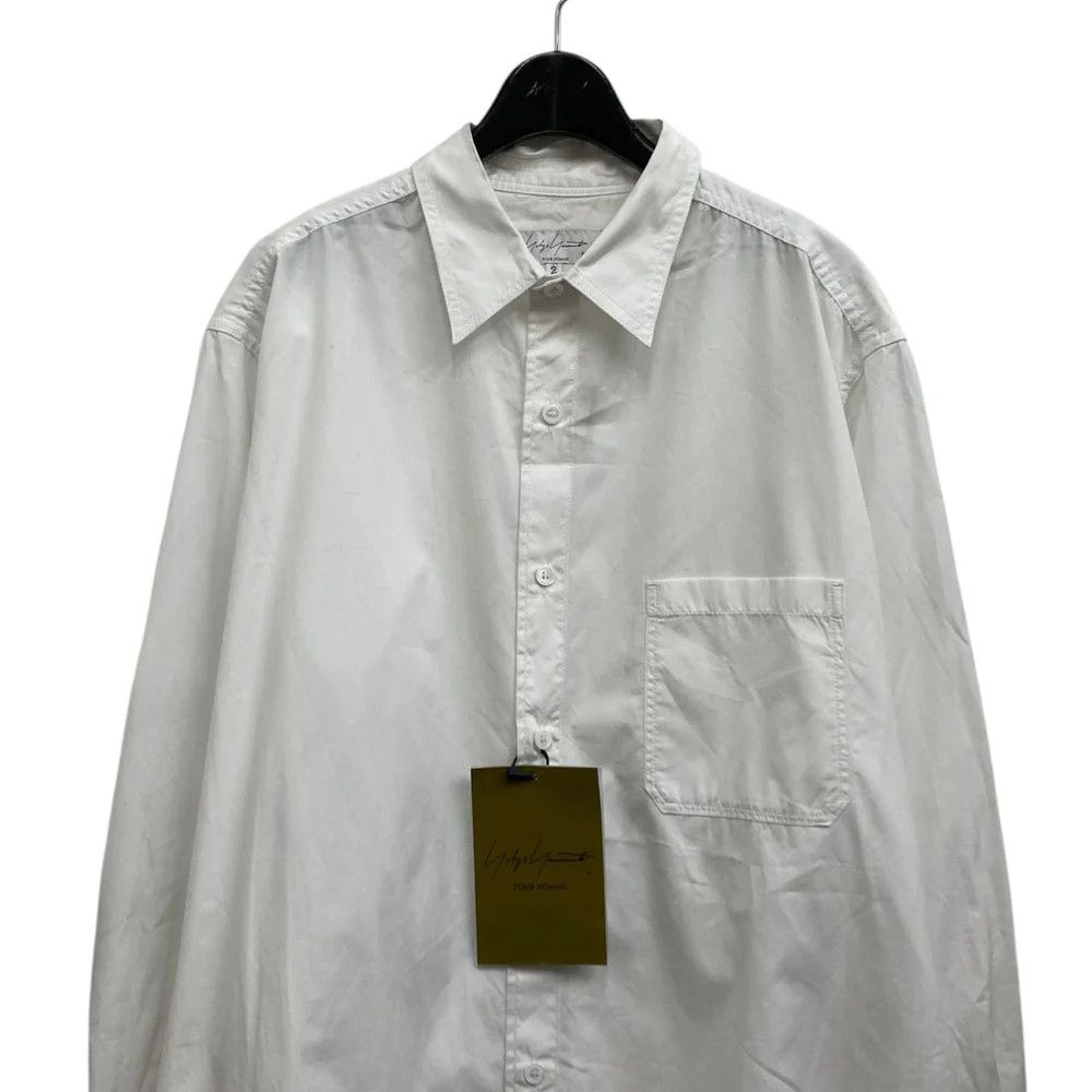 Yohji Yamamoto Yohji Yamamoto pour homme white shirt Size US M / EU 48-50 / 2 - 4 Thumbnail