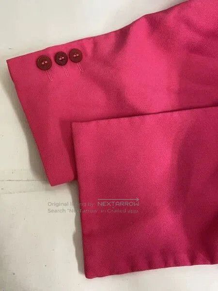 Comme des Garcons COMME des GARCONS HOMME PLUS Pink Bow Blazer. Size US M / EU 48-50 / 2 - 5 Thumbnail