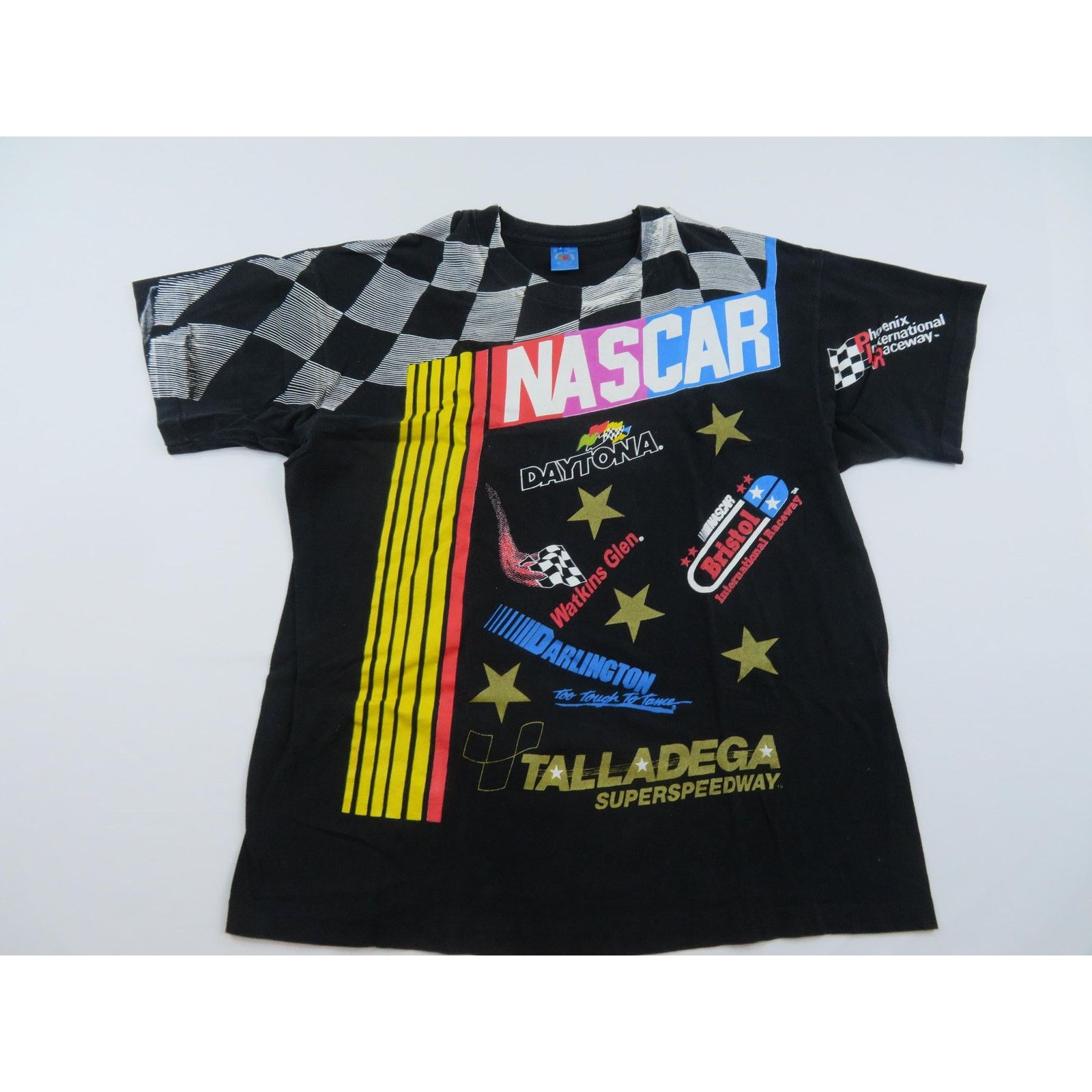 Fruit Of The Loom 90s NASCAR All Over Print T-shirt, Fruit of the Loom Sz XL Size US XL / EU 56 / 4 - 1 Thumbnail