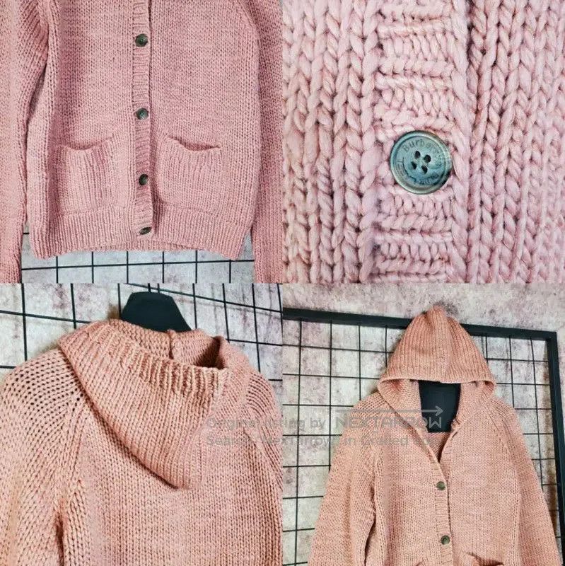 Burberry Burberry Spring Autumn Pink Wool Blend Cardigan. Size M / US 6-8 / IT 42-44 - 6 Thumbnail