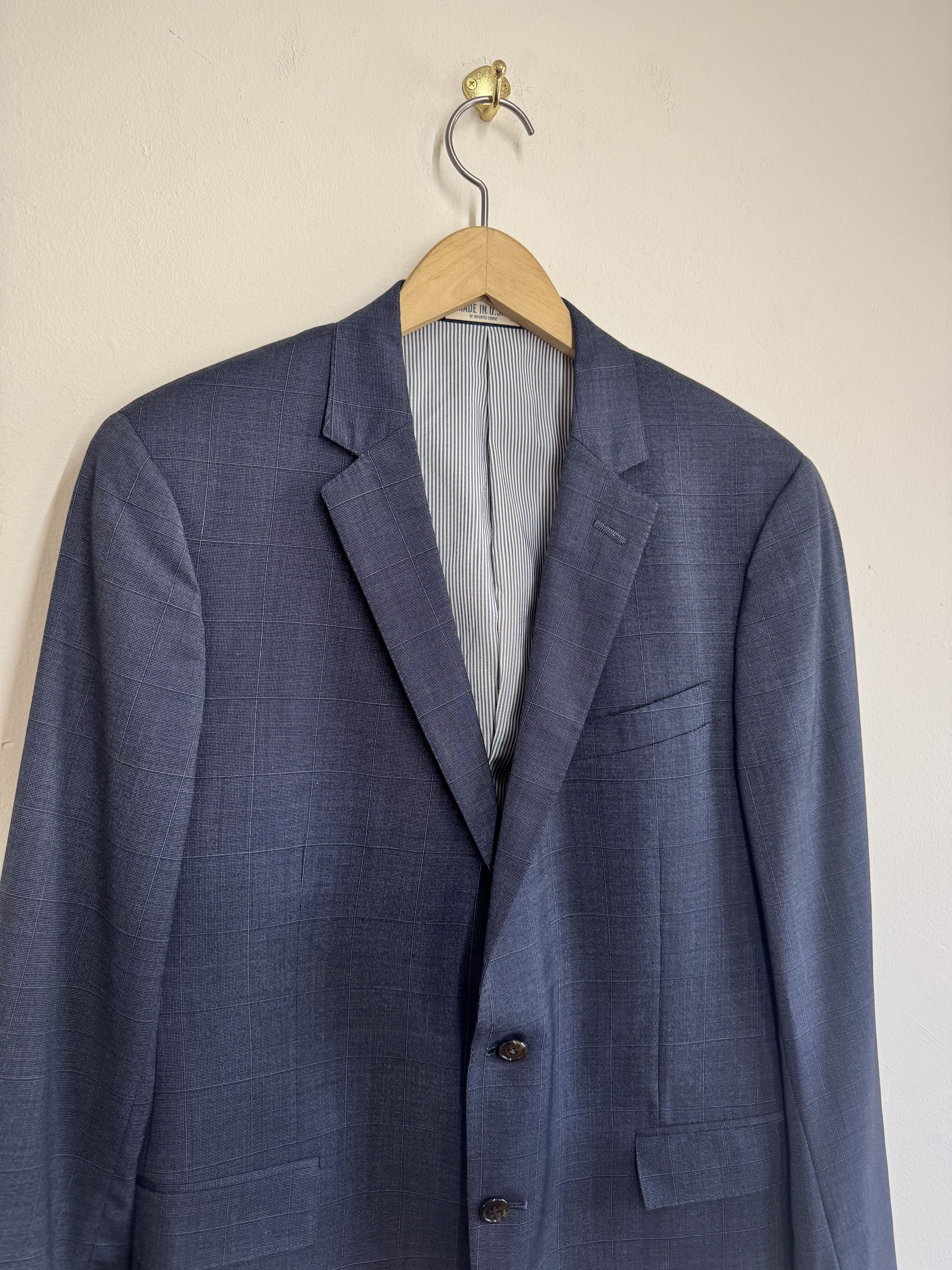 Todd Snyder Todd Snyder Mayfair Fit Blue Glen Plaid Wool Blazer Size 42R - 2 Thumbnail