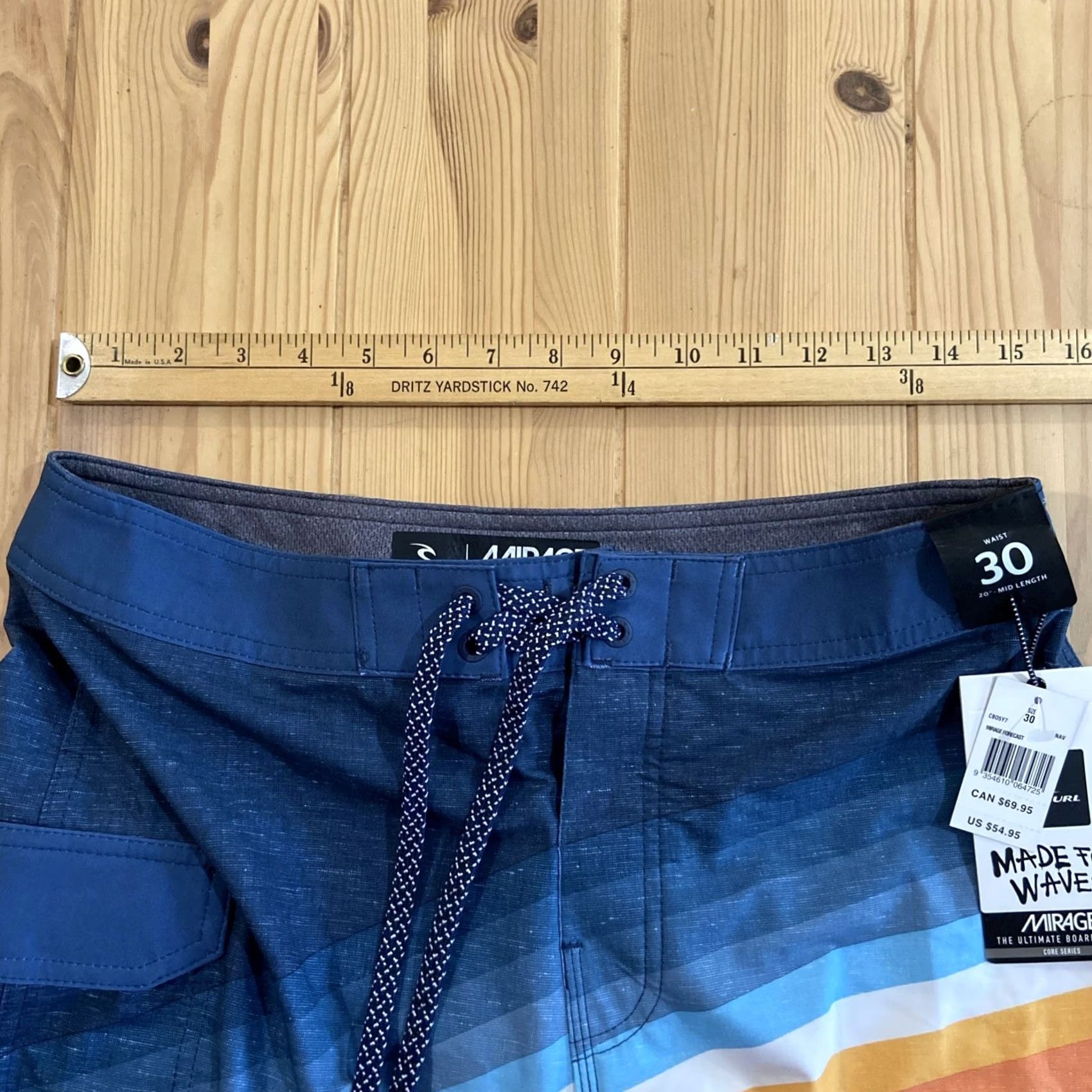 Rip Curl RIP CURL Boardshorts Mens 30 Multicolor Print Mirage Forecast 19" Short Size US 30 / EU 46 - 5 Thumbnail