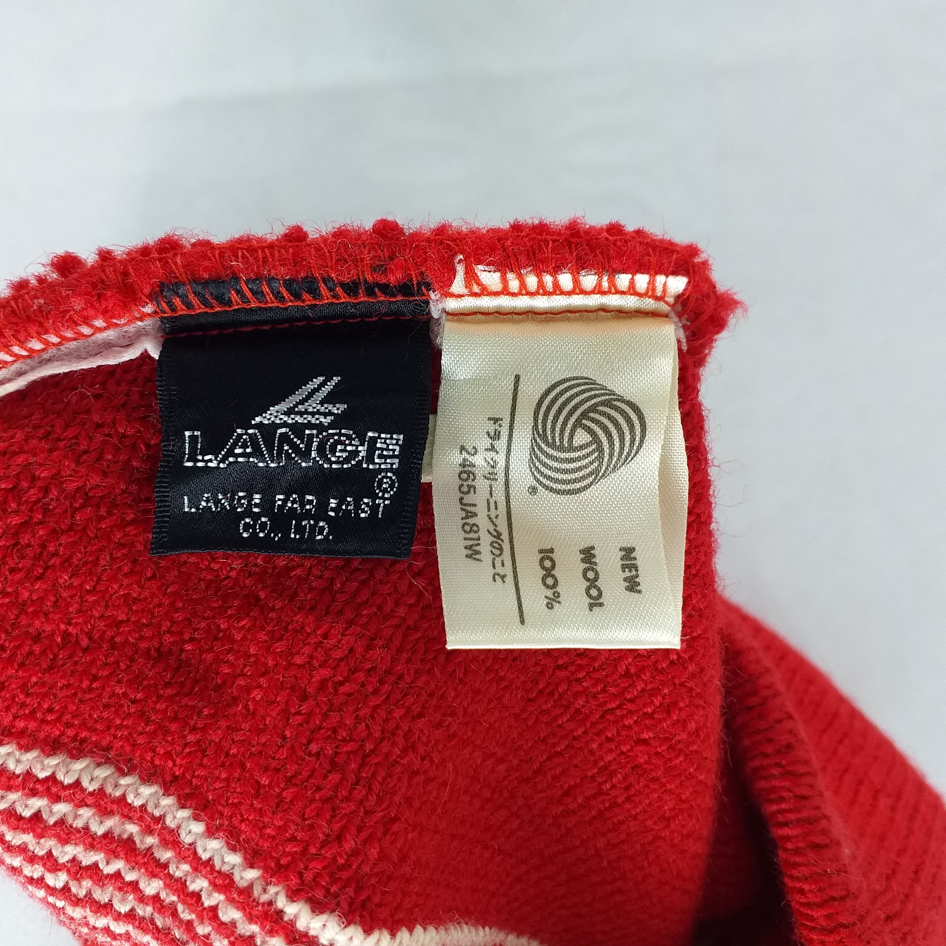 Japanese Brand Lange Embroidery Logo Snow Cap Hat Beanie -BN221 Size ONE SIZE - 3 Thumbnail