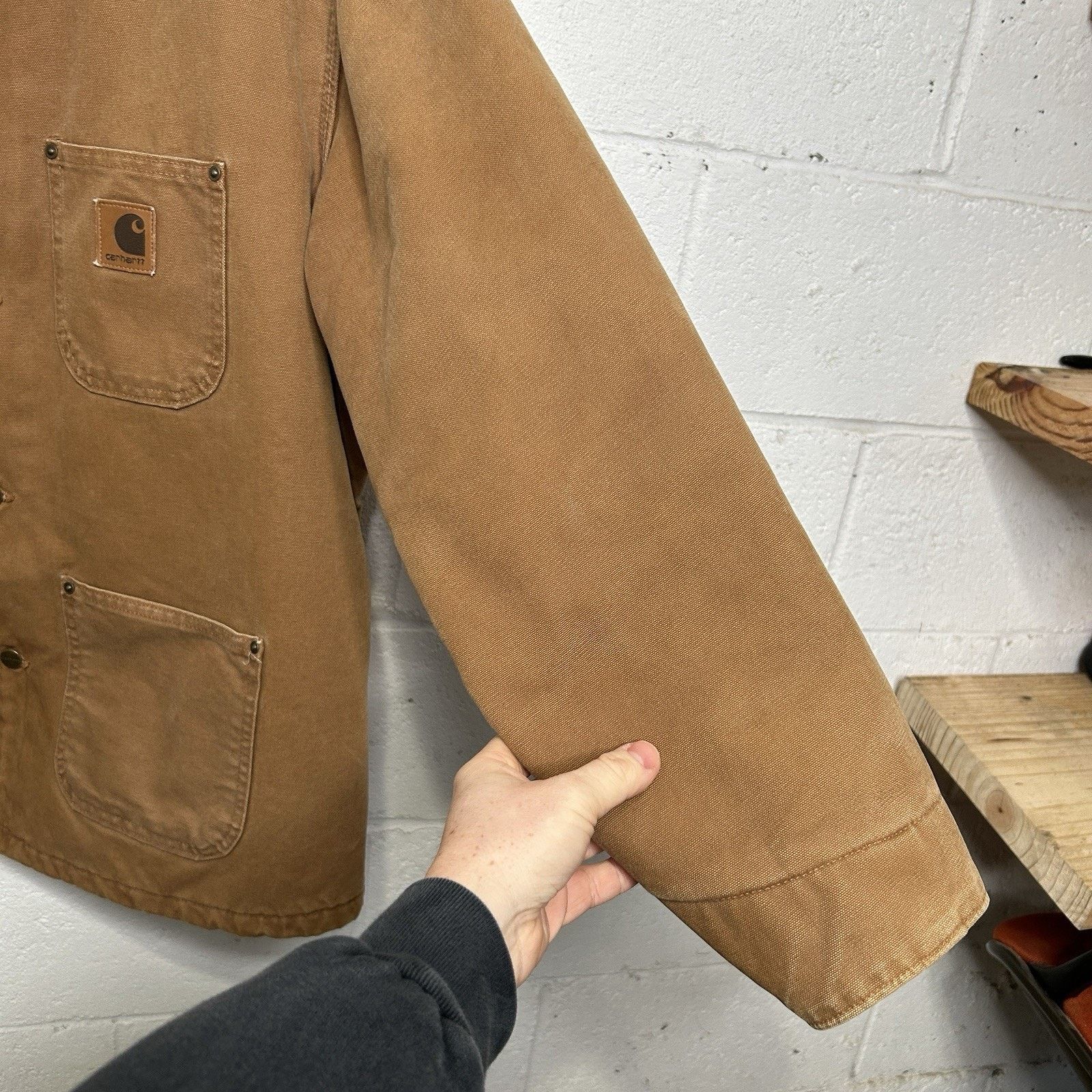 Carhartt Vintage Carhartt Blanket-Lined Chore Coat “Brown” C02 BRN Size US L / EU 52-54 / 3 - 7 Thumbnail