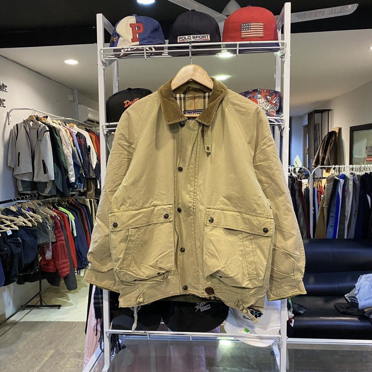 Burberry Burberry Plaid Corduroy Hunting Jacket Size US M / EU 48-50 / 2 - 1 Thumbnail