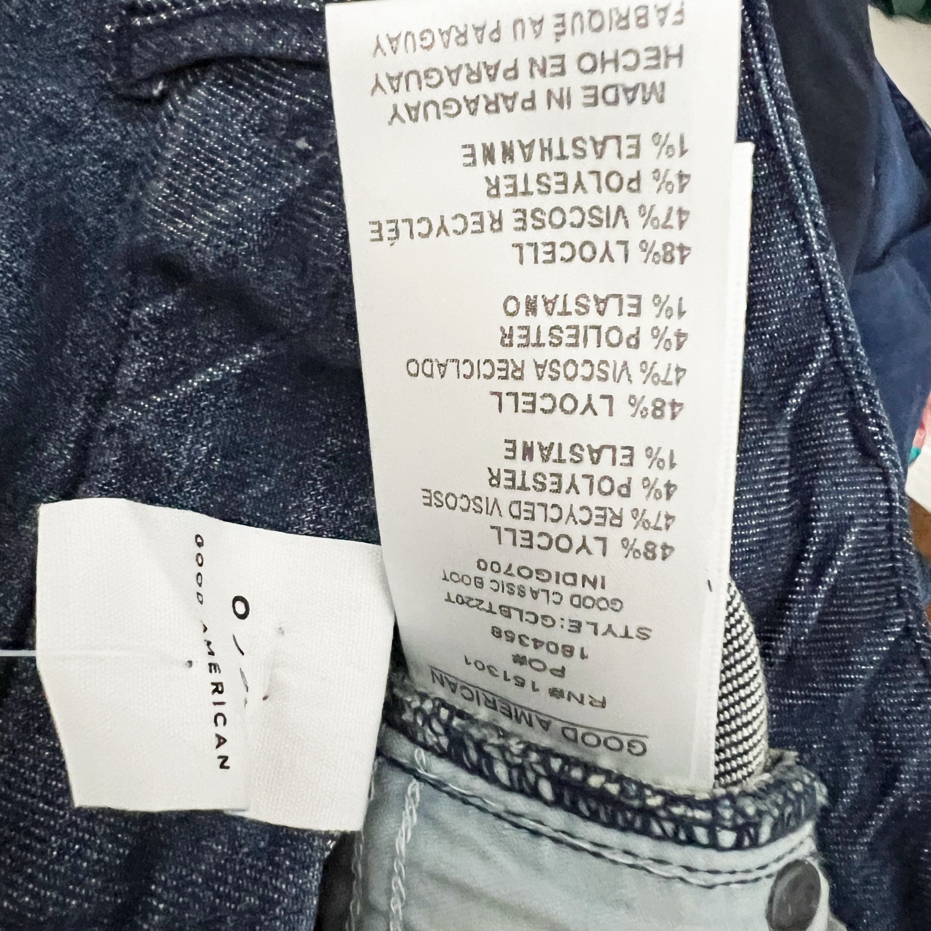 Good American NEW Good American Good Classic Slim Size 24" / US 00 / IT 34 - 3 Thumbnail