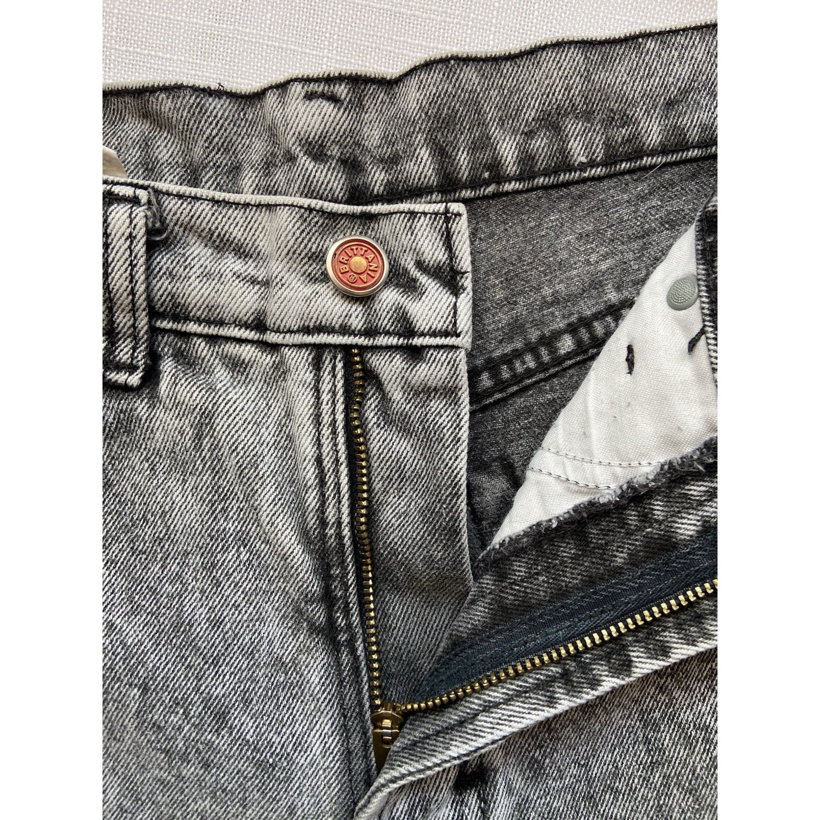 & Other Stories Vintage Brittania Jeans Womens Acid Wash Size 9 High rise Size 29" - 9 Thumbnail