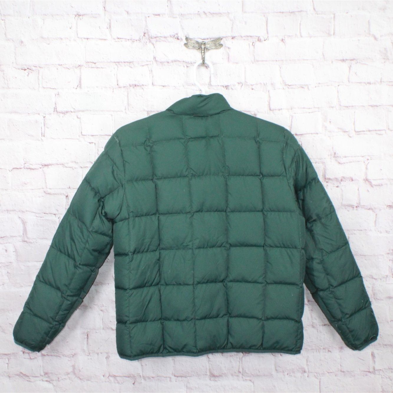 L.L. Bean LL Bean Men's Quilted Fill Zip Down Jacket Nylon Size M Size US M / EU 48-50 / 2 - 6 Thumbnail