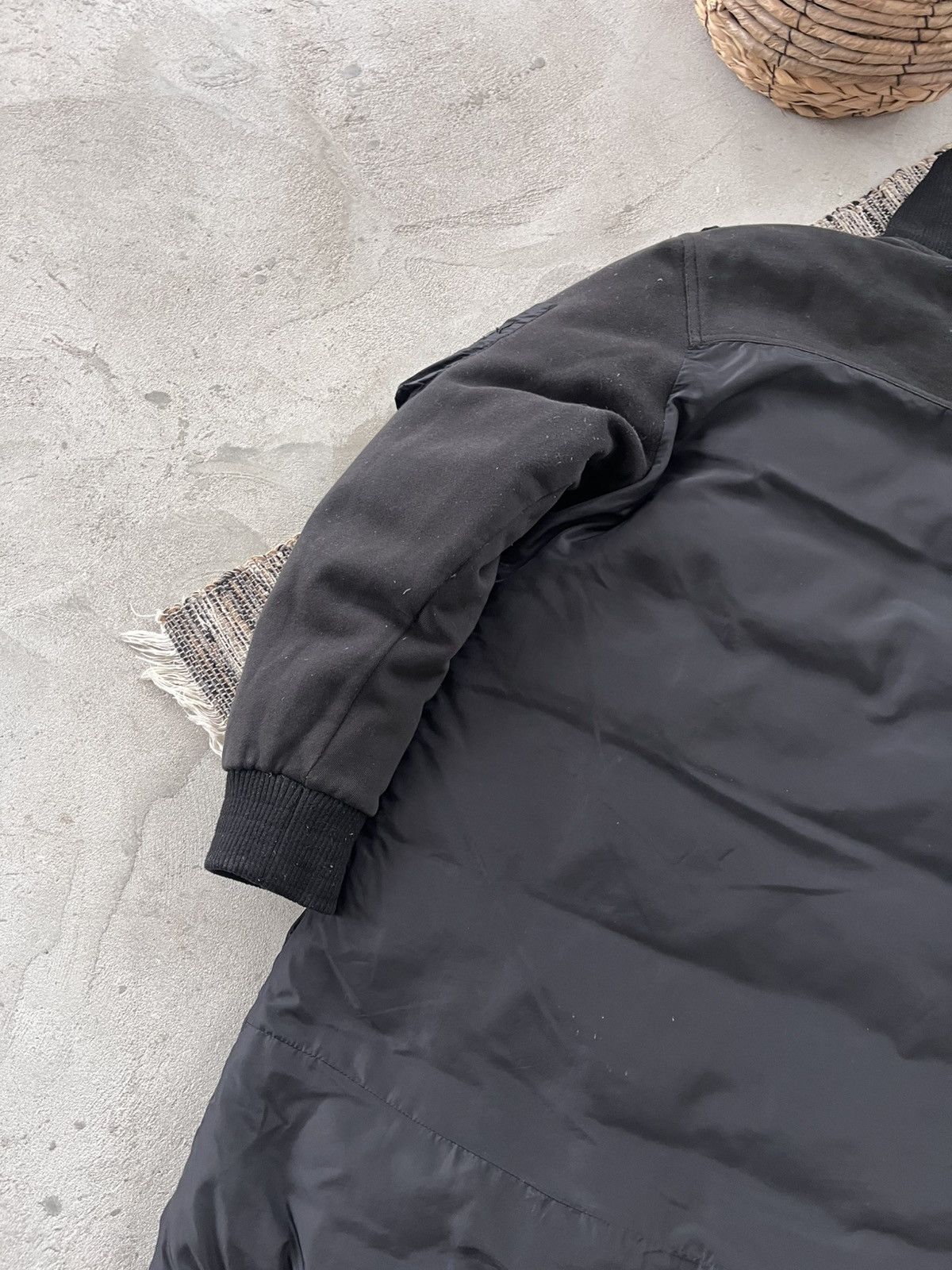 Diesel Vintage Diesel Black Reversible Parka Jacket Avantgarde Y2K Size M / US 6-8 / IT 42-44 - 14 Thumbnail