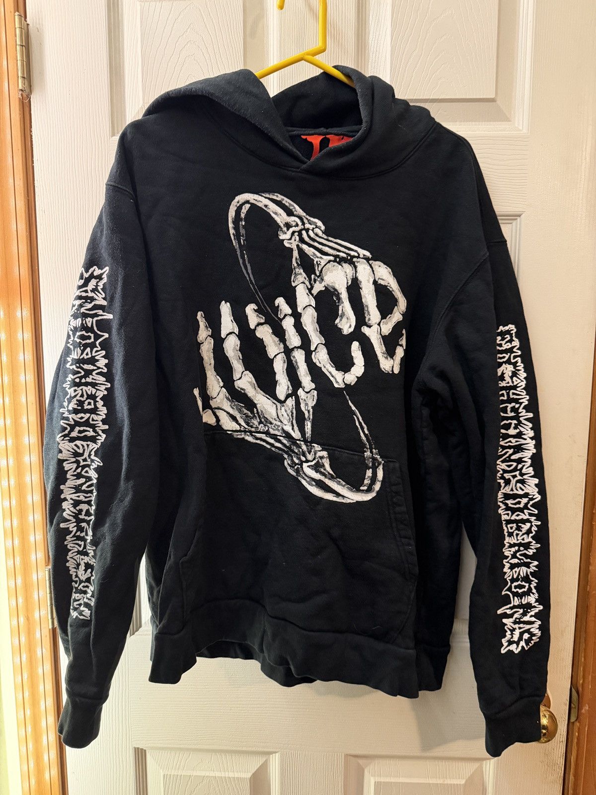 Vlone Skull And Bones Hoodie | Grailed