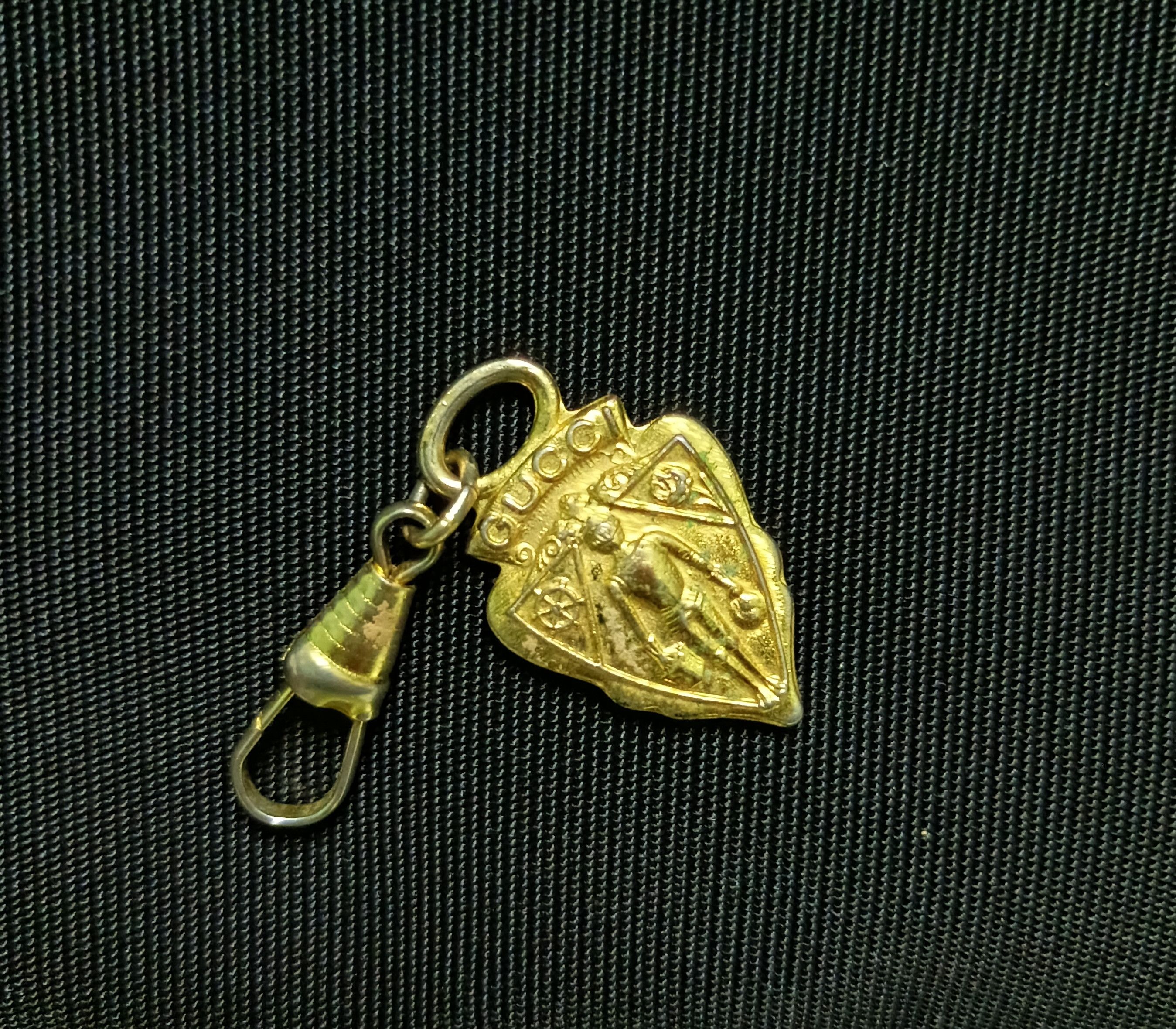 Gucci Vintage Gucci Bag Charm Gold Toned Keychain Size ONE SIZE - 3 Thumbnail