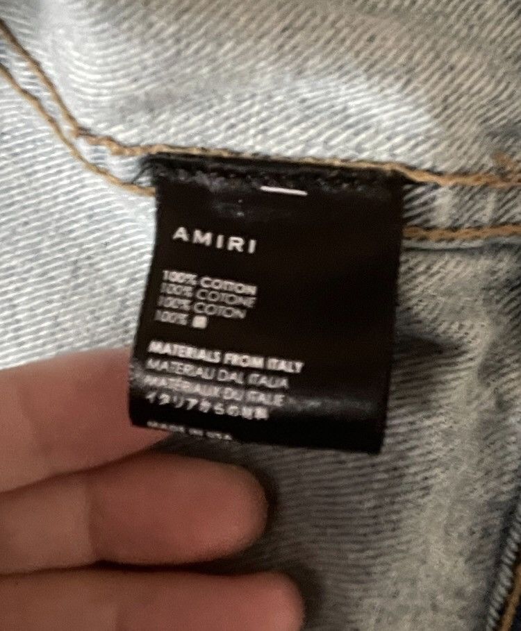 Amiri Amiri denim distressed jacket 2412-Nextarrow Size US M / EU 48-50 / 2 - 5 Thumbnail