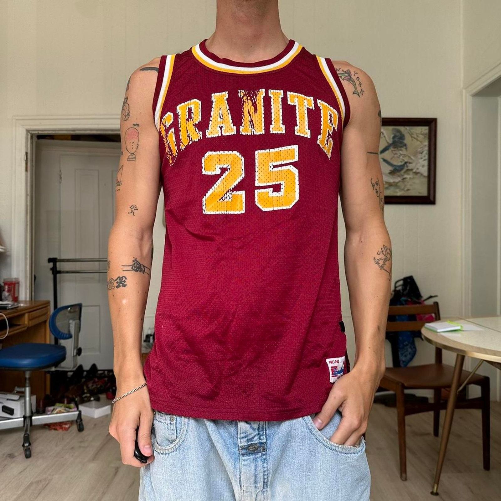 Vintage Vintage 80s 90s Speedline Pro Pak Mesh Basketball Jersey Top Size US M / EU 48-50 / 2 - 5 Thumbnail