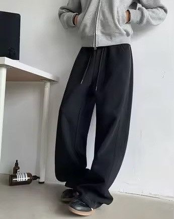 Japanese Brand ULTRA BAGGY WIDE-LEG SWEATPANTS (Y2K STREETWEAR) Size US 34 / EU 50 - 5 Thumbnail
