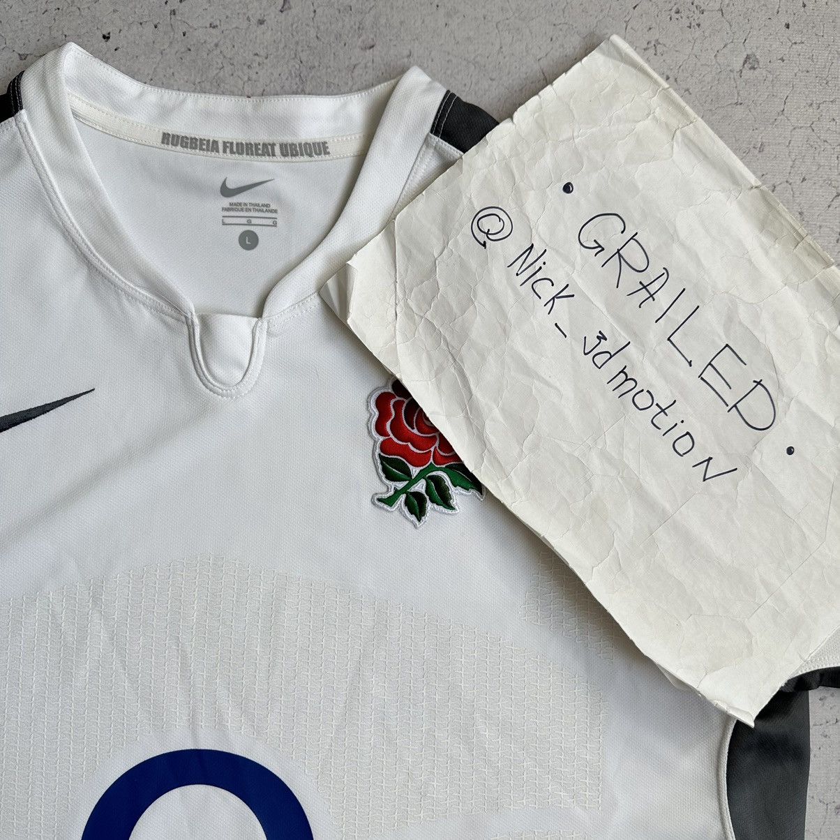 Nike × Vintage Vintage Nike England Rugby Jersey Size US L / EU 52-54 / 3 - 13 Thumbnail