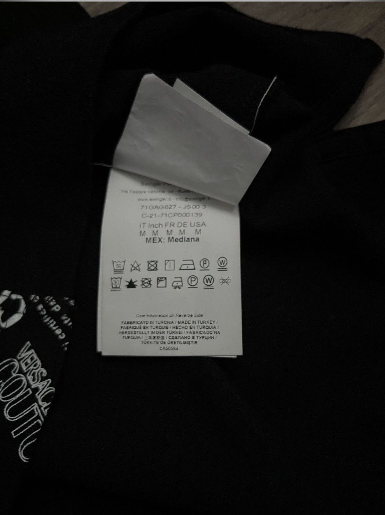 Versace Jeans Couture Versace Monogram Polo Shirt Size US M / EU 48-50 / 2 - 7 Thumbnail