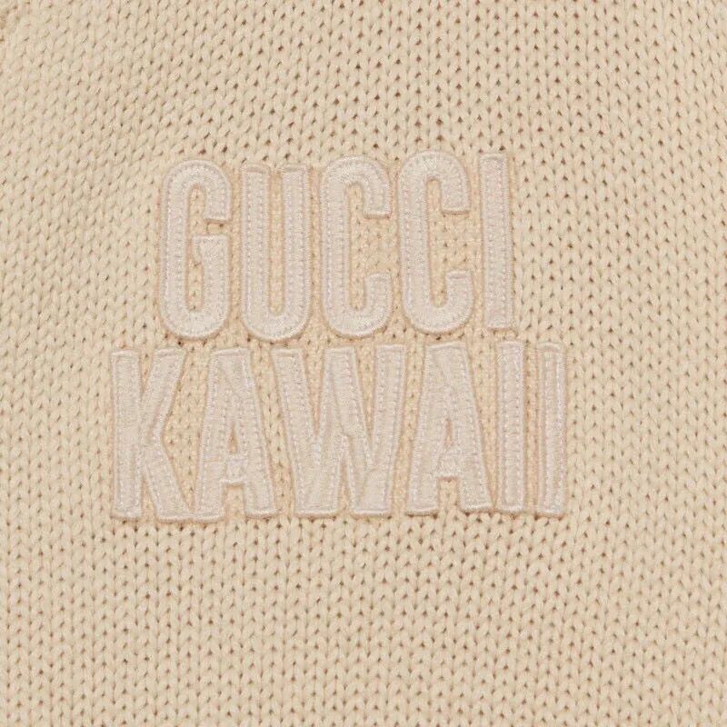Gucci o1s1wg110225 Knit Cotton Cardigan With Animal Intarsia Size US M / EU 48-50 / 2 - 3 Thumbnail