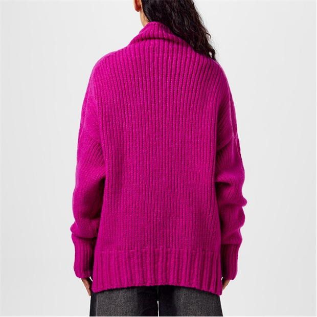 Lanvin o1g2r1mq1024 Sweaters in Fushia Size S / US 4 / IT 40 - 5 Thumbnail