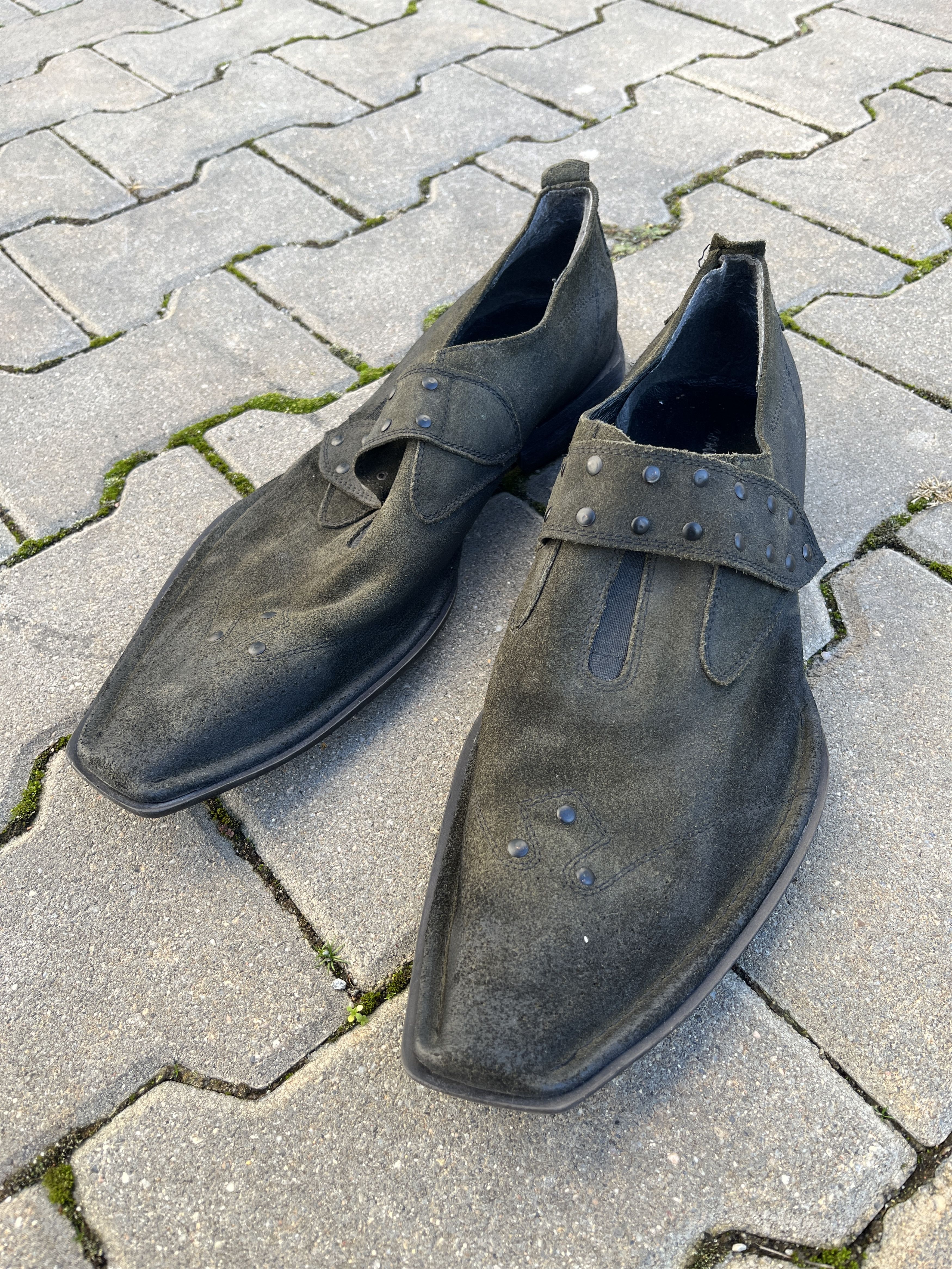 Other Archive grunge studded loafers AS98 vibe long italian avant Size US 12 / EU 45 - 5 Thumbnail