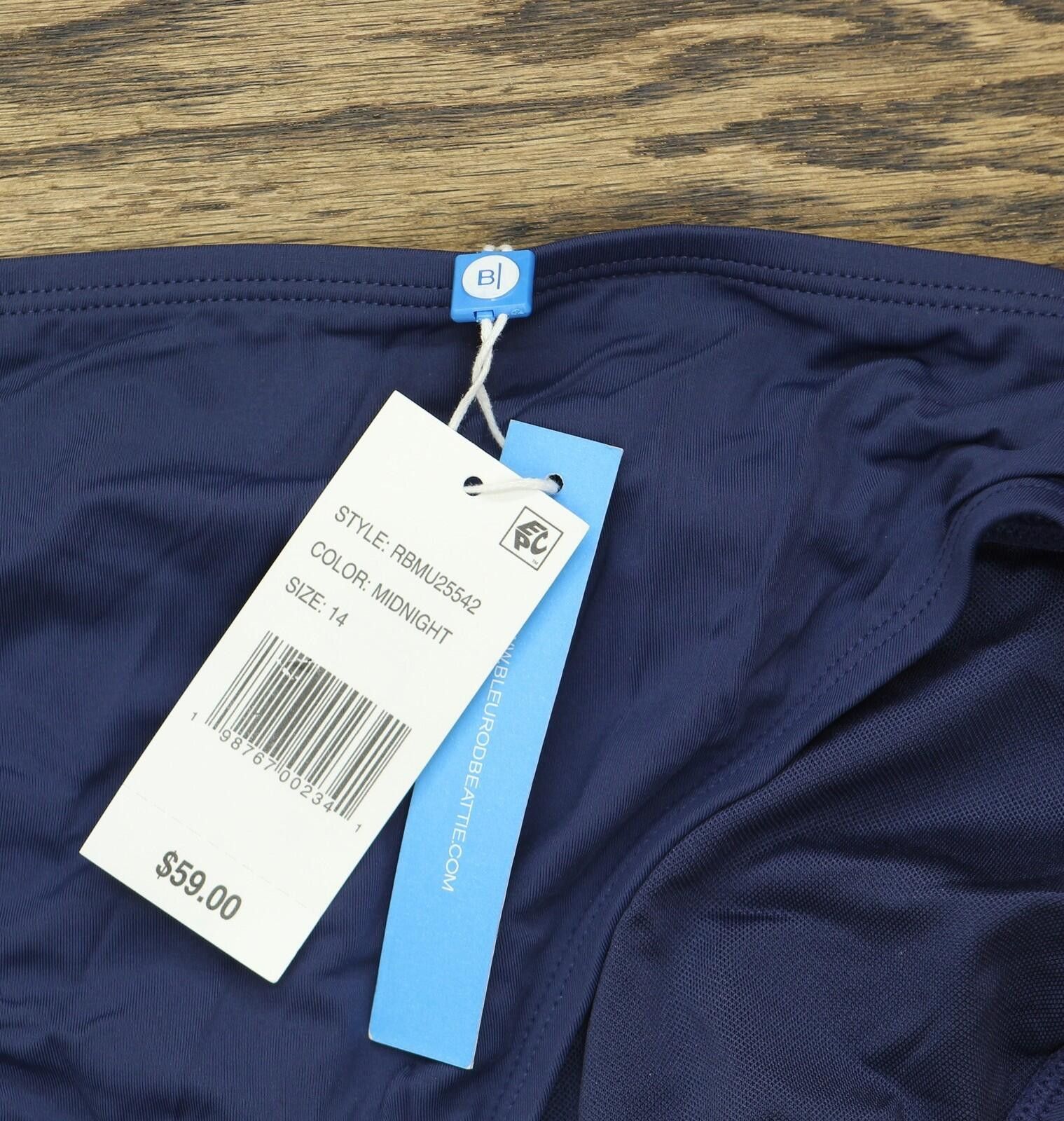 Other Nwt Bleu Rod Beattie Bottom Rbmu25542 Midnight Blue 14 Size ONE SIZE - 3 Thumbnail