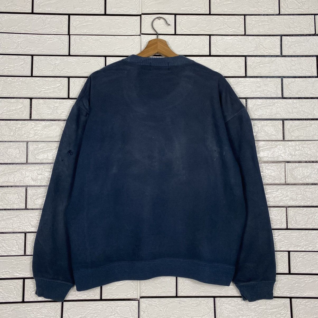 Japanese Brand 📌Vintage Sweatshirt Hiroko Koshino Homme Big Logo Size US L / EU 52-54 / 3 - 9 Thumbnail