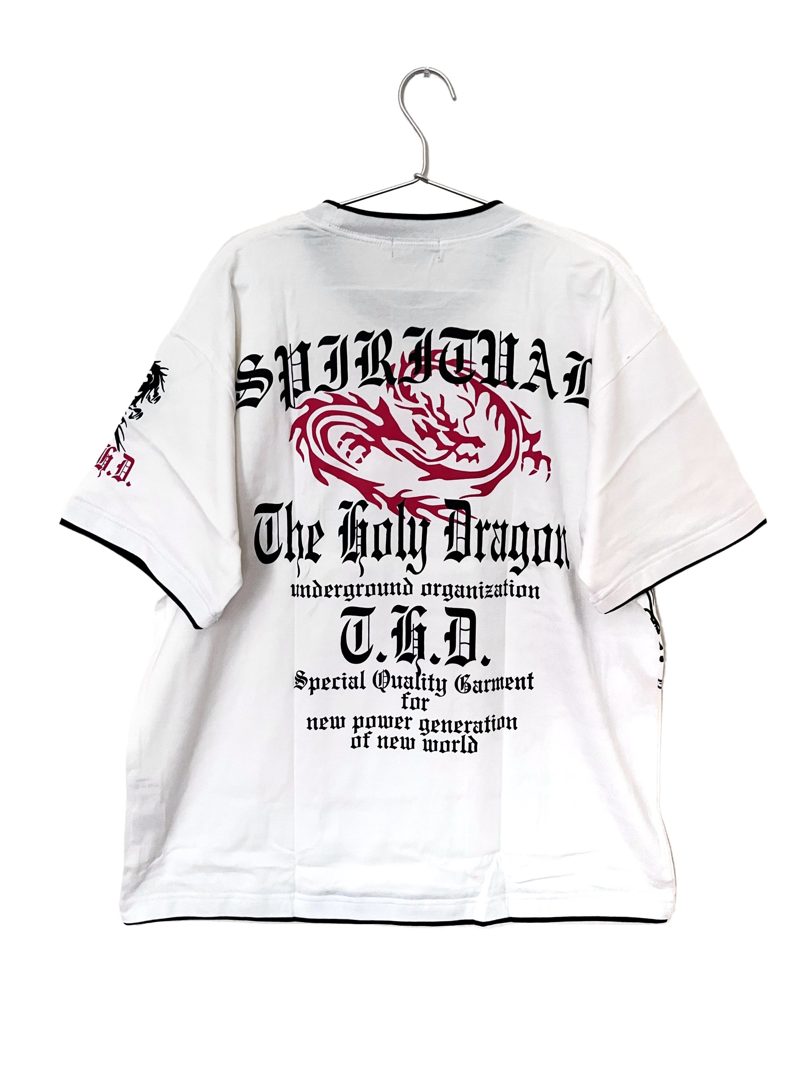 Japanese Brand 'Holy Dragon' Japanese Brand Tee Size US XL / EU 56 / 4 - 1 Thumbnail