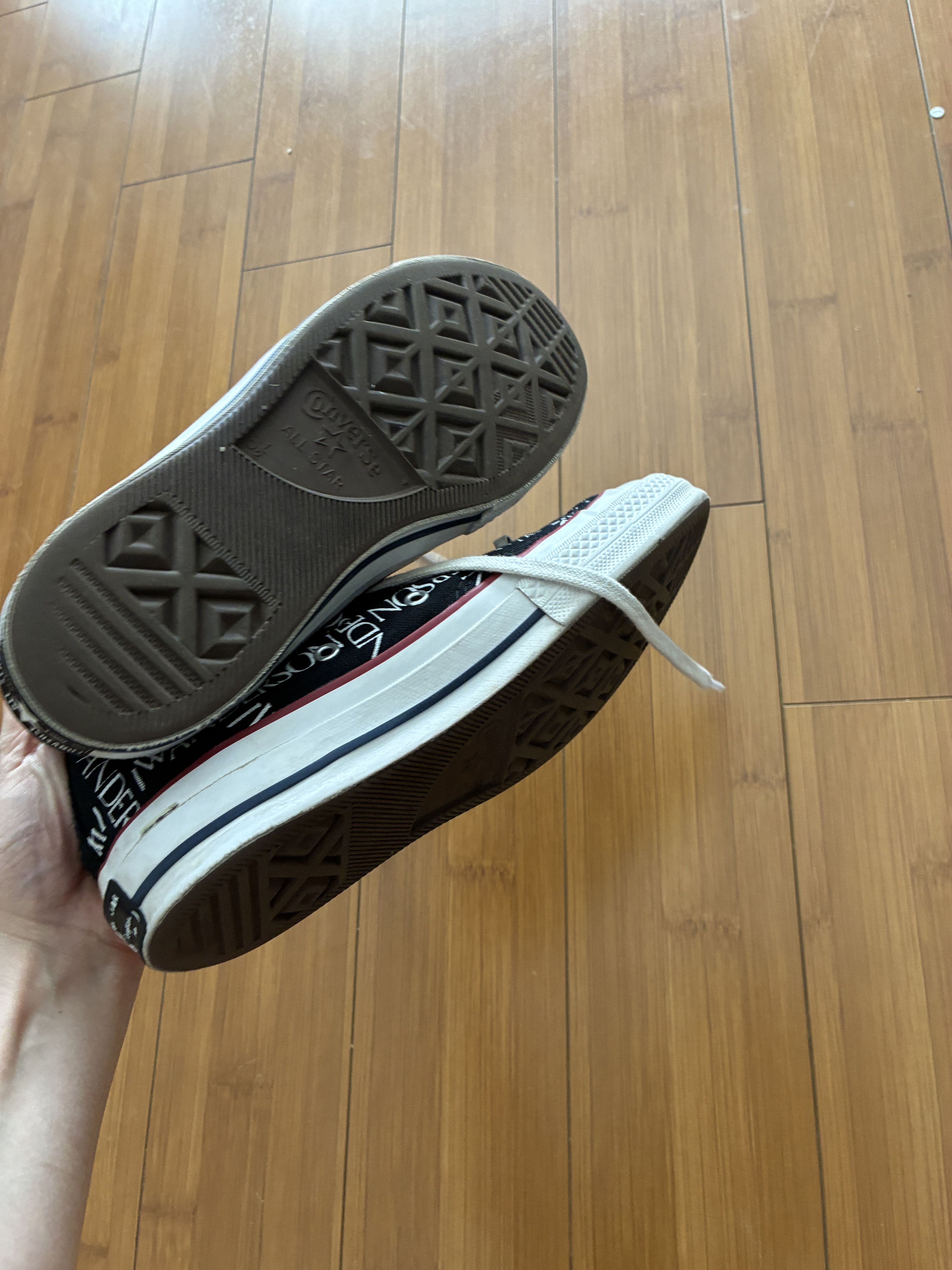 JW Anderson Converse JW Anderson All Star Hi Top Black US Women's 8.5 Size US 6.5 / EU 39-40 - 3 Thumbnail