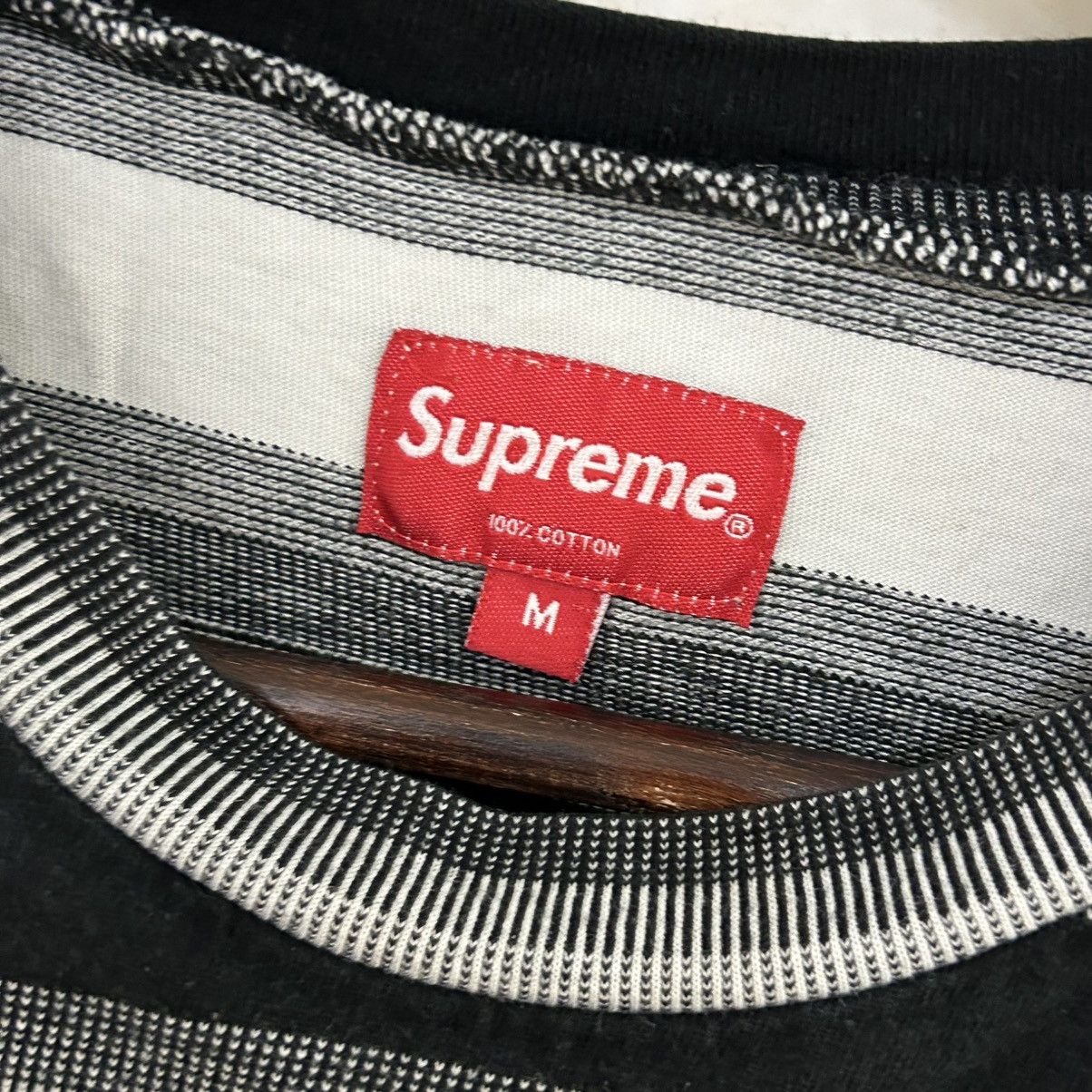 Supreme Supreme Striped T-Shirt Tumblr 2016 Thug Era Swag Size US M / EU 48-50 / 2 - 3 Thumbnail