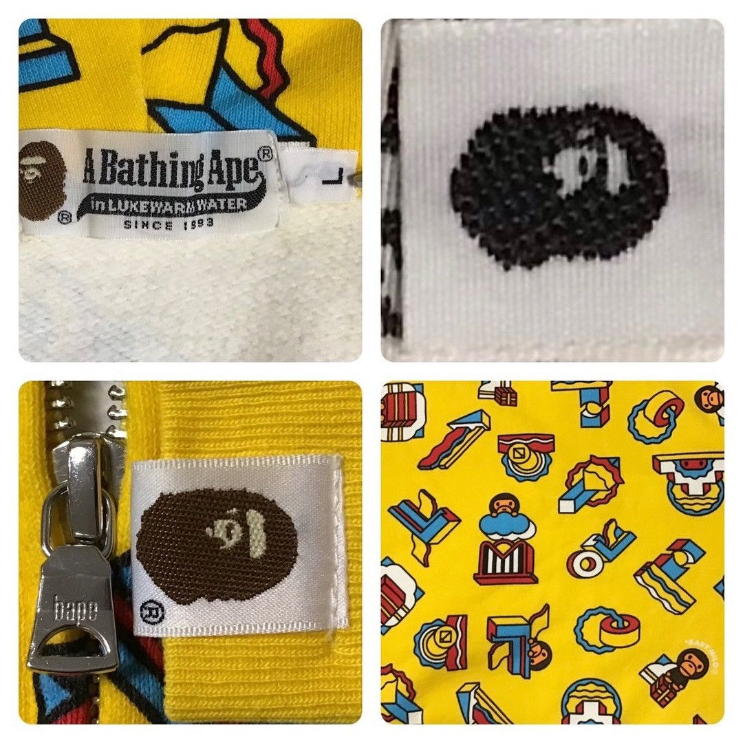 Bape BAPE Milo full zip hoodie a bathing ape NIGO Size US L / EU 52-54 / 3 - 6 Thumbnail
