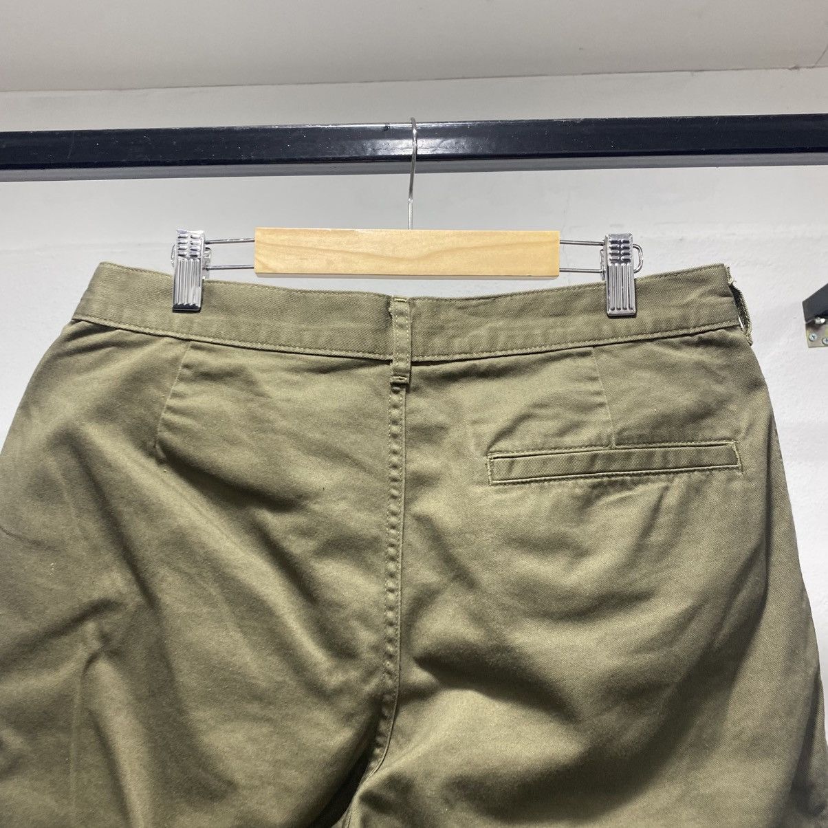 Japanese Brand × Vintage Craazyyy☠️ Japan Military Army Green Shorts Size US 32 / EU 48 - 4 Thumbnail