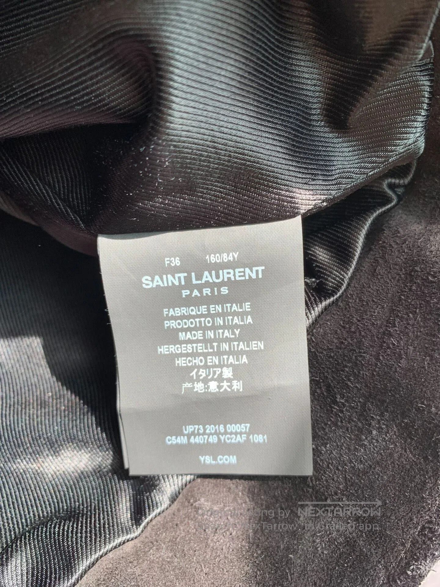 Saint Laurent Paris Saint Laurent SLP16FW Studded Jacket. Size XS / US 0-2 / IT 36-38 - 7 Thumbnail