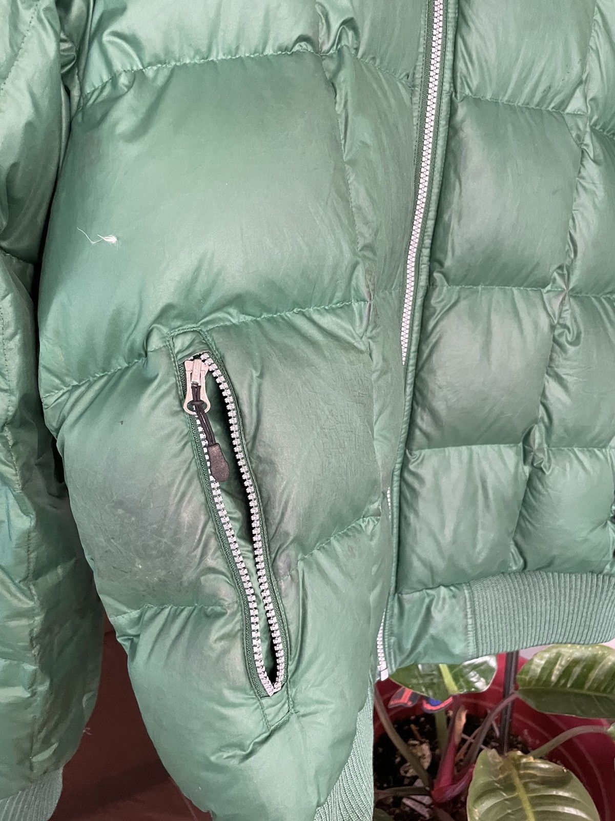 Nike × Vintage 200s Nike Forest Green Puffer Jacket Size US L / EU 52-54 / 3 - 5 Thumbnail