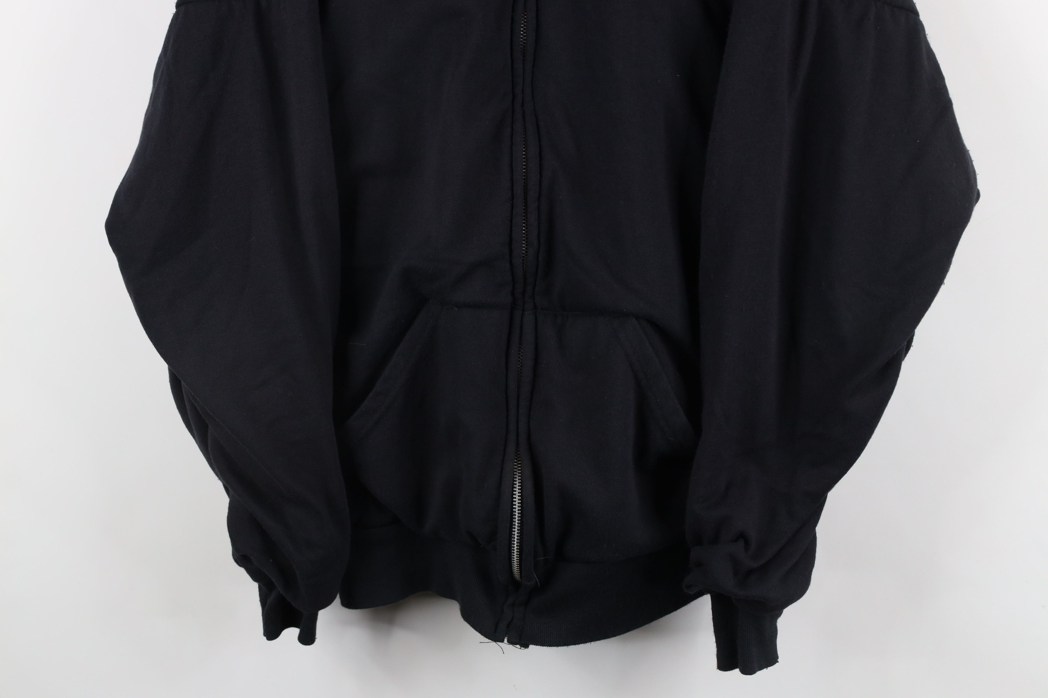 Vintage Vintage 90s Waffle Knit Lined Pioneer Seeds Hoodie USA Size US XL / EU 56 / 4 - 3 Thumbnail