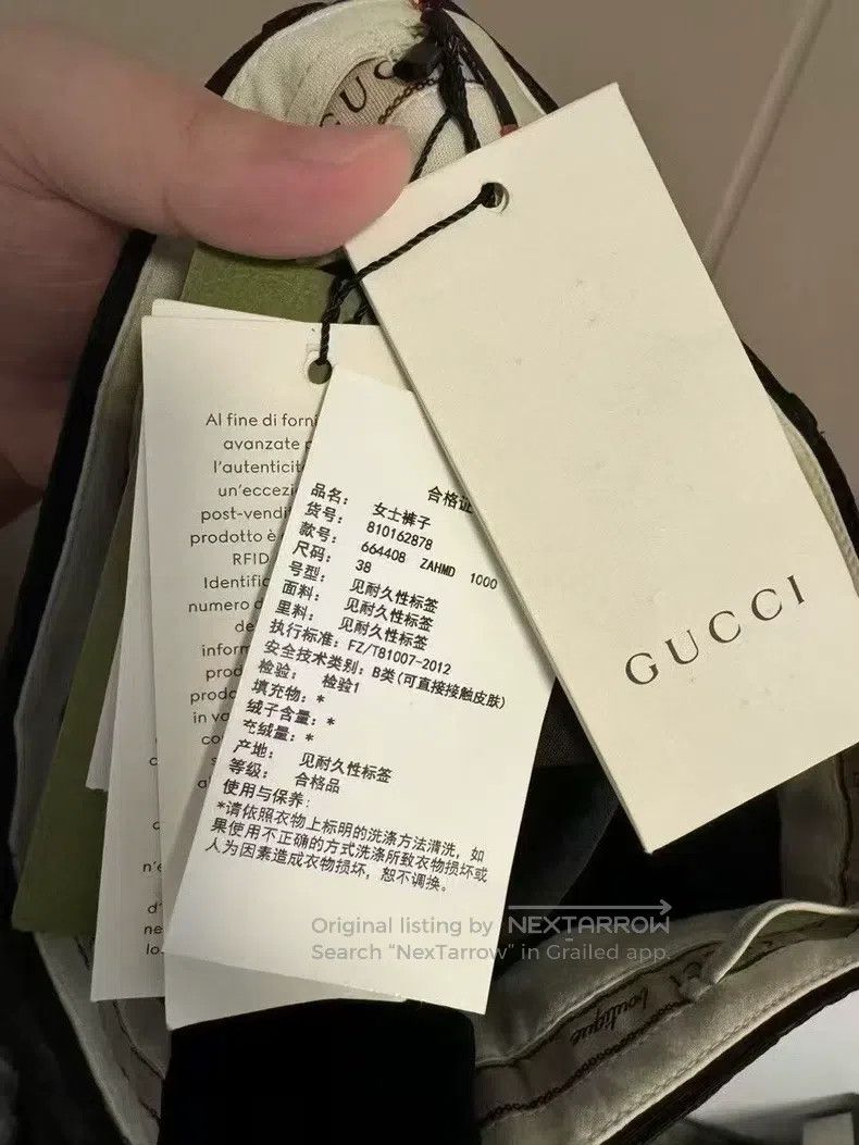 Gucci Gucci Full-print trousers Size 25" / US 0 / IT 36 - 5 Thumbnail