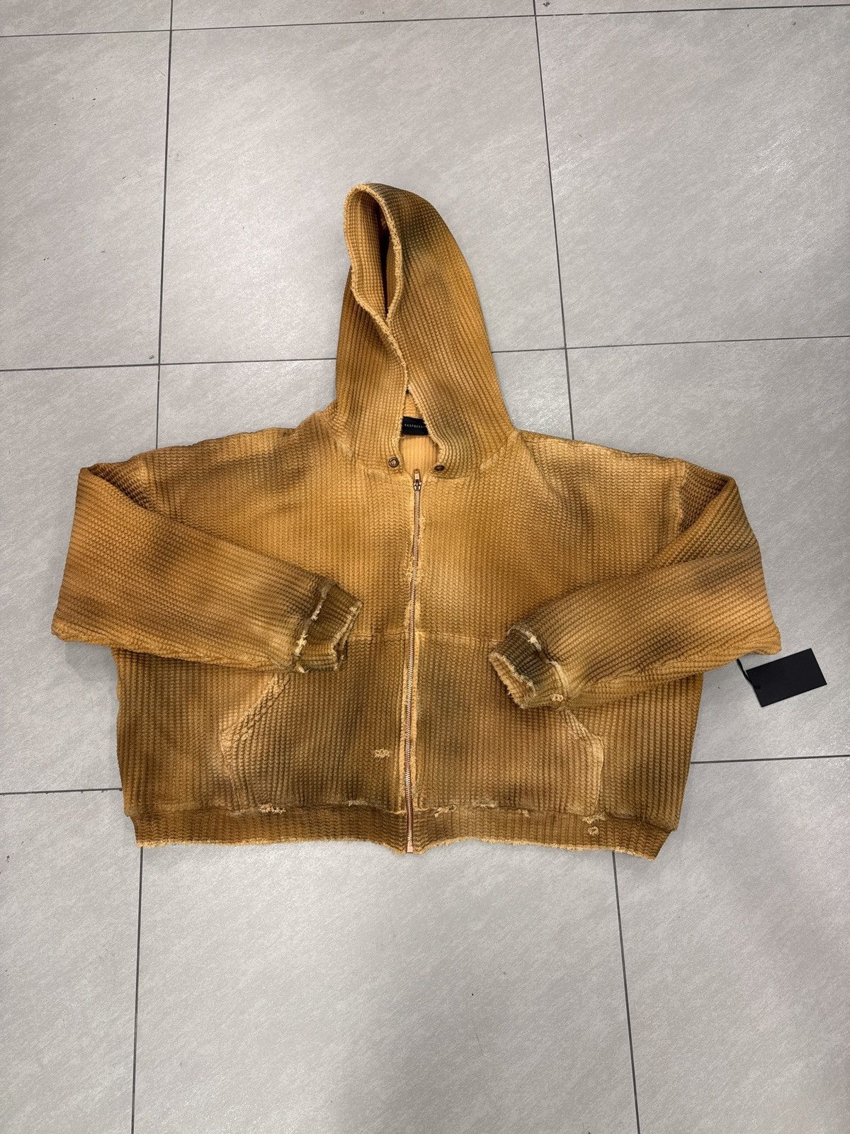 The GV Gallery The GVGallery Raspberry Hills Waffle Knit Hoodie Size US S / EU 44-46 / 1 - 1 Thumbnail