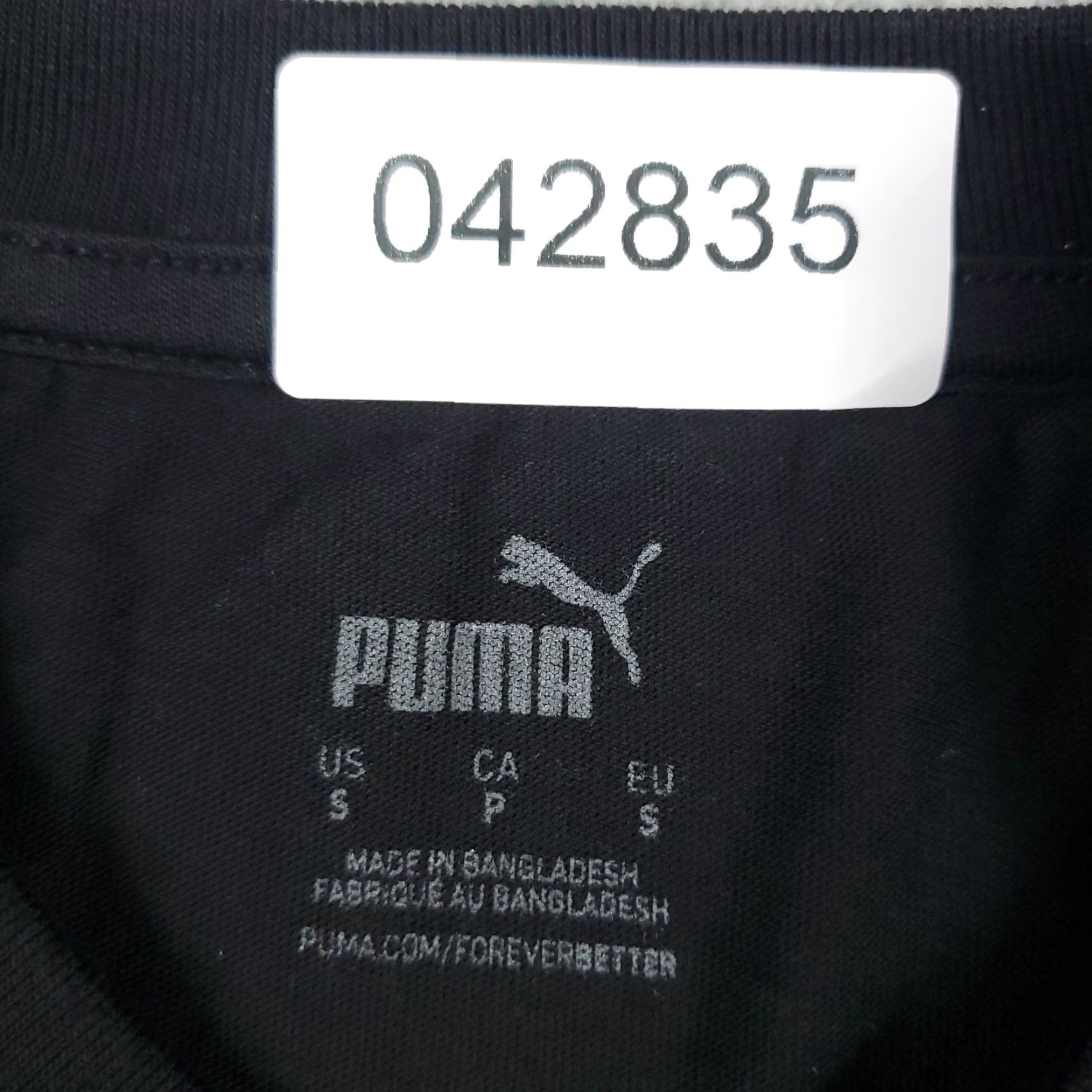 Puma Puma T Shirt Mens Size Small Black Logo Casual Short Sleeve Adult Size US S / EU 44-46 / 1 - 7 Thumbnail