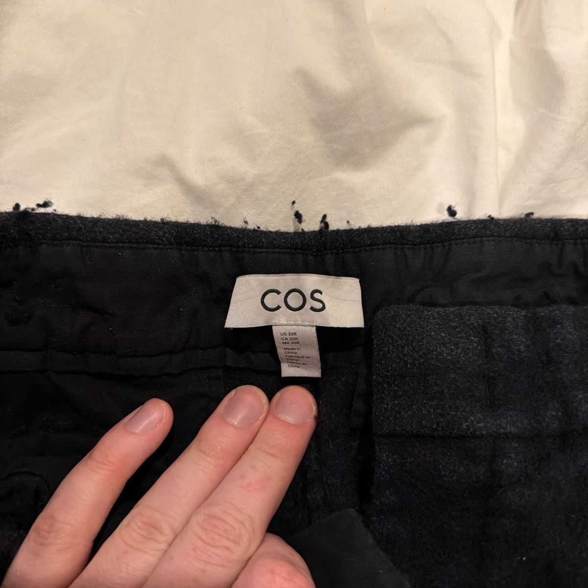 Cos COS Wool Trousers Size US 32 / EU 48 - 2 Thumbnail