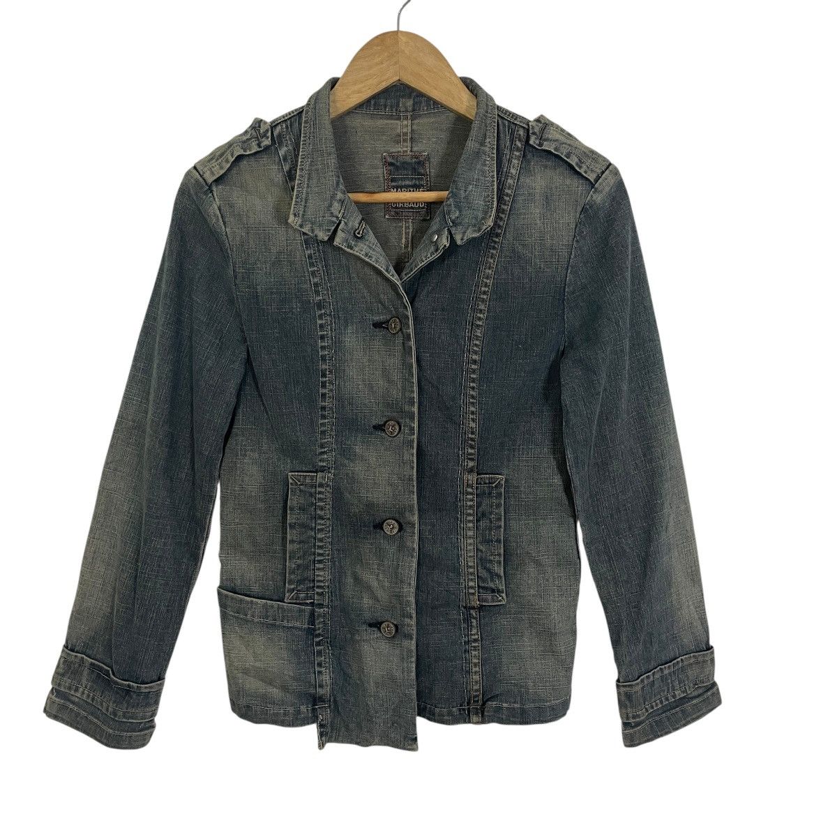 Marithe + Francois Girbaud Vintage Marithe Fancois Girboud Denim Jacket Size M / US 6-8 / IT 42-44 - 1 Thumbnail