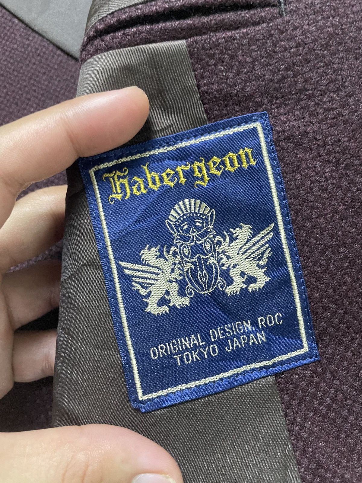 Japanese Brand Habergeon Single Breasted Wool Blazer (180) Size US S / EU 44-46 / 1 - 5 Thumbnail