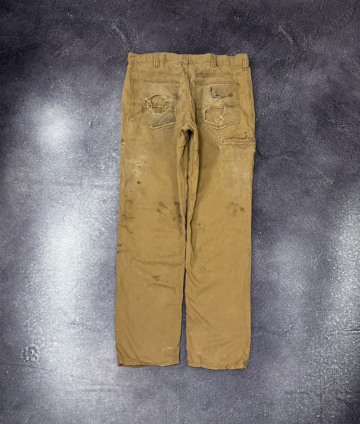 Carhartt Vintage Carhartt USA Rugged Flex Distressed Work Pants Size US 34 / EU 50 - 1 Thumbnail