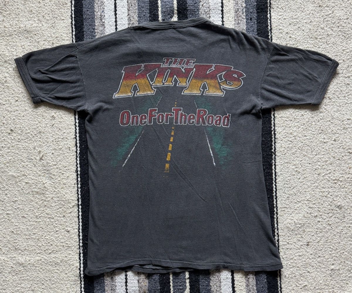 Vintage Vintage 1980 The Kinks “One For The Road” Band T-Shirt M Size US M / EU 48-50 / 2 - 10 Thumbnail
