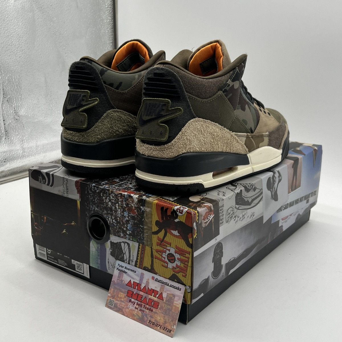 Jordan Brand Air Jordan 3 Patchwork Size US 9.5 / EU 42-43 - 5 Thumbnail