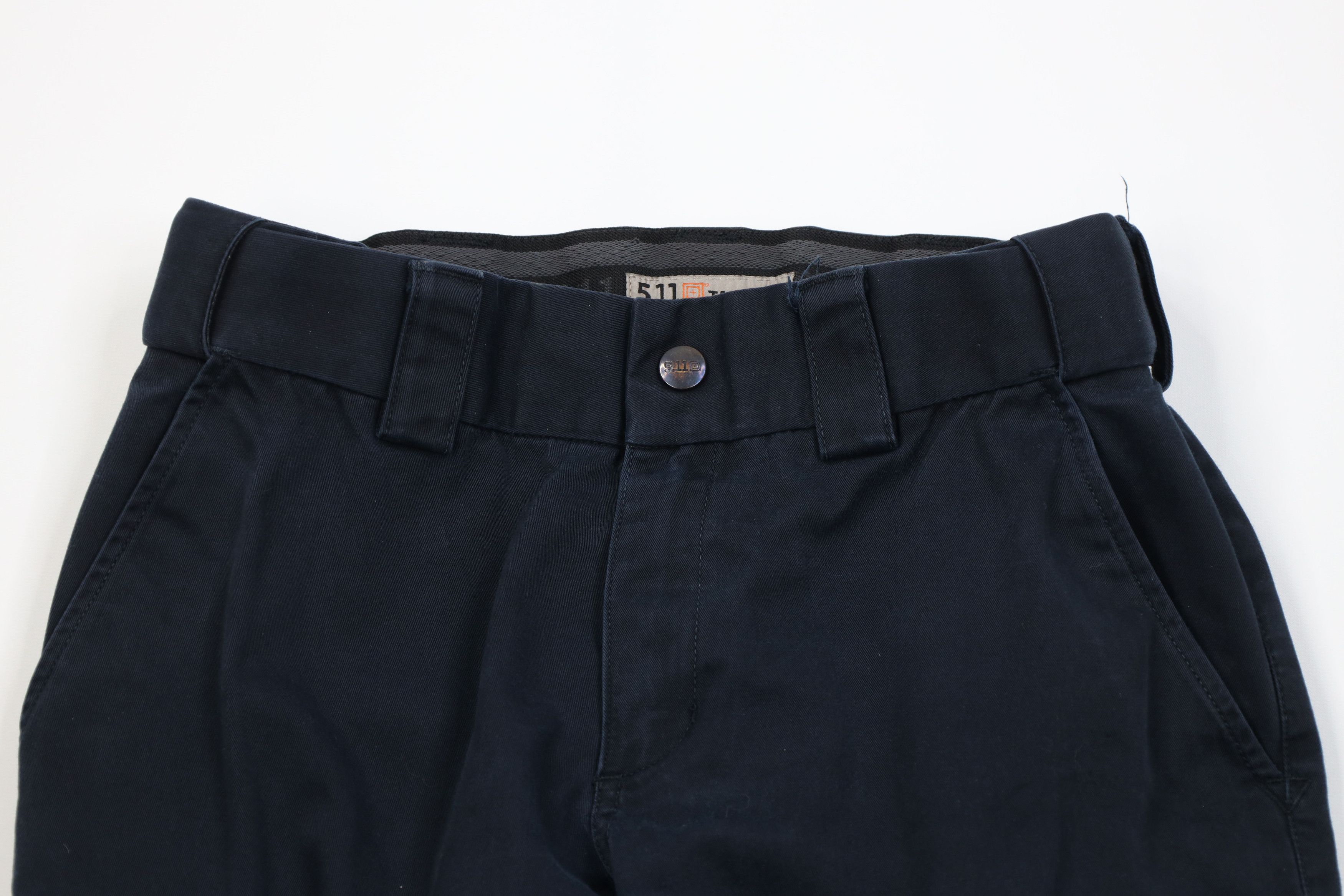 Vintage 5.11 Tactical Series Class B Twill Uniform Cargo Pants Blue Size 28" / US 6 / IT 42 - 2 Thumbnail