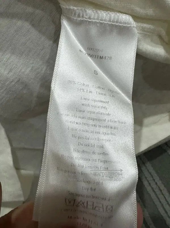 Dior Dior Women's White Cotton T. Size S / US 4 / IT 40 - 5 Thumbnail