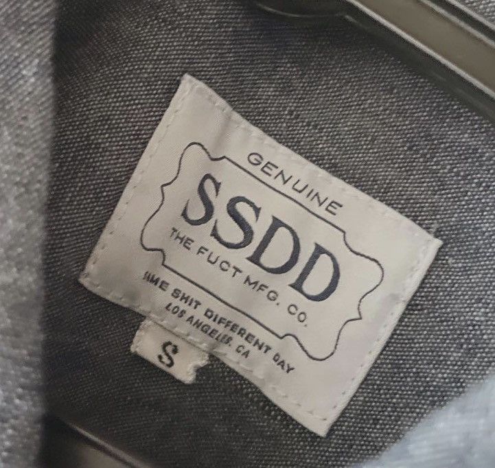 SSDD SSDD X FUCT CHAMBRAY SHIRT Size US S / EU 44-46 / 1 - 6 Thumbnail