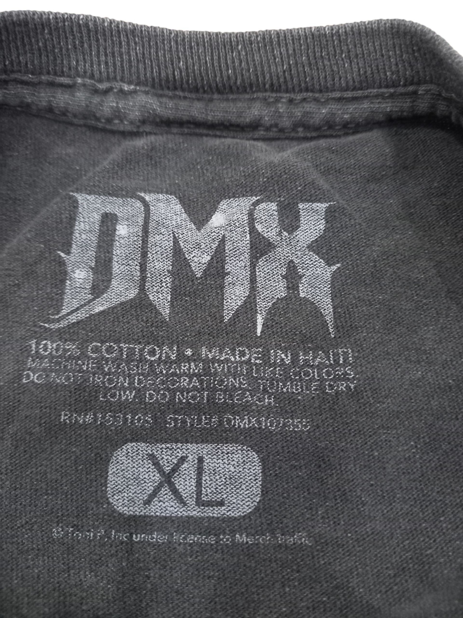 Rap Tees Black Washed RIP DMX Rap Tee Size US XL / EU 56 / 4 - 3 Thumbnail