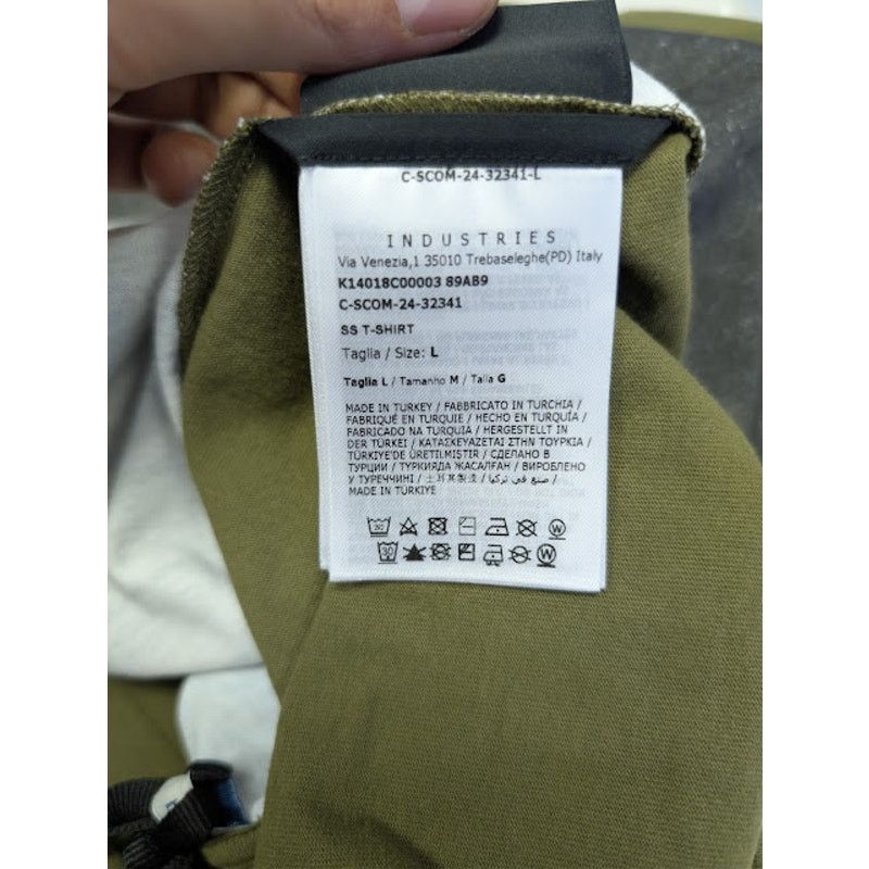 Moncler o1rshd1 Graphic Print Short Sleeve T-Shirt in Green / Khaki Size US L / EU 52-54 / 3 - 17 Thumbnail