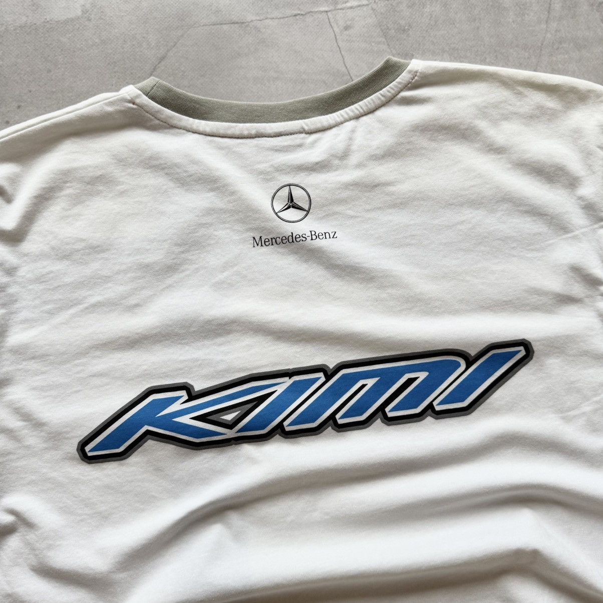 Formula 1 2000s Mercedes Kimmi Raikkonen Formula 1 Racing T-Shirt Tee Size US L / EU 52-54 / 3 - 4 Thumbnail
