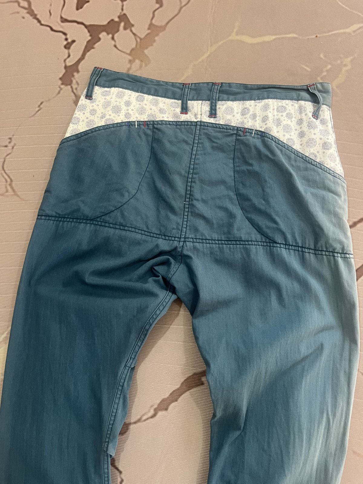 Japanese Brand Dominate Handcrafted Jeans Faded Contrast Lining Size US 32 / EU 48 - 8 Thumbnail