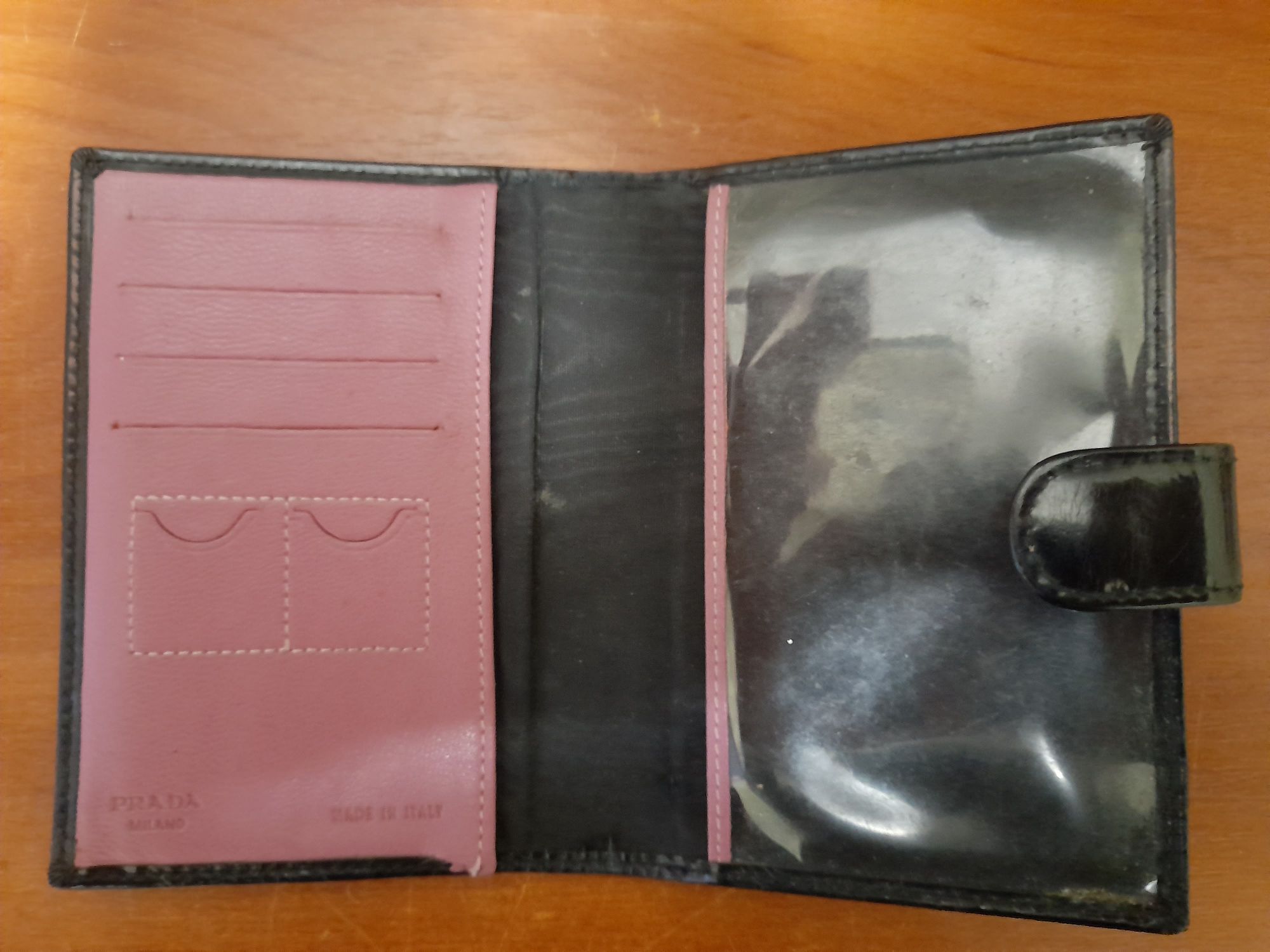 Prada Prada Vintage Pink Wallet Size ONE SIZE - 3 Thumbnail